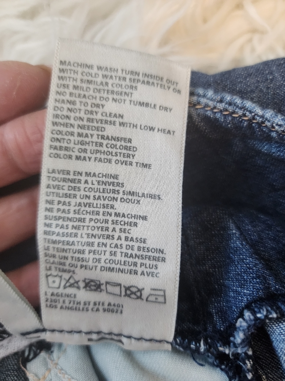 L'AGENCE Violette Jeans High Waist Relaxed Fit Denim Pants Womens Size 29 - Picture 5 of 16